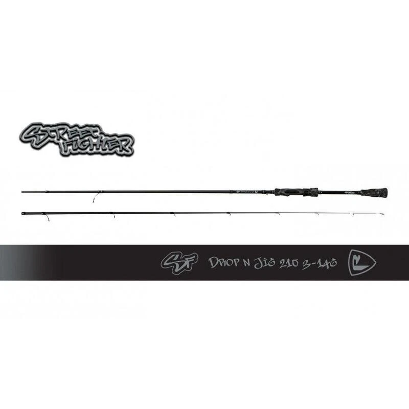Canne Spinning Fox Rage Street Fighter Rod Drop N Jig 210 3 Canne Spinning Fox Rage Street Fighter Rod Drop N Jig 210