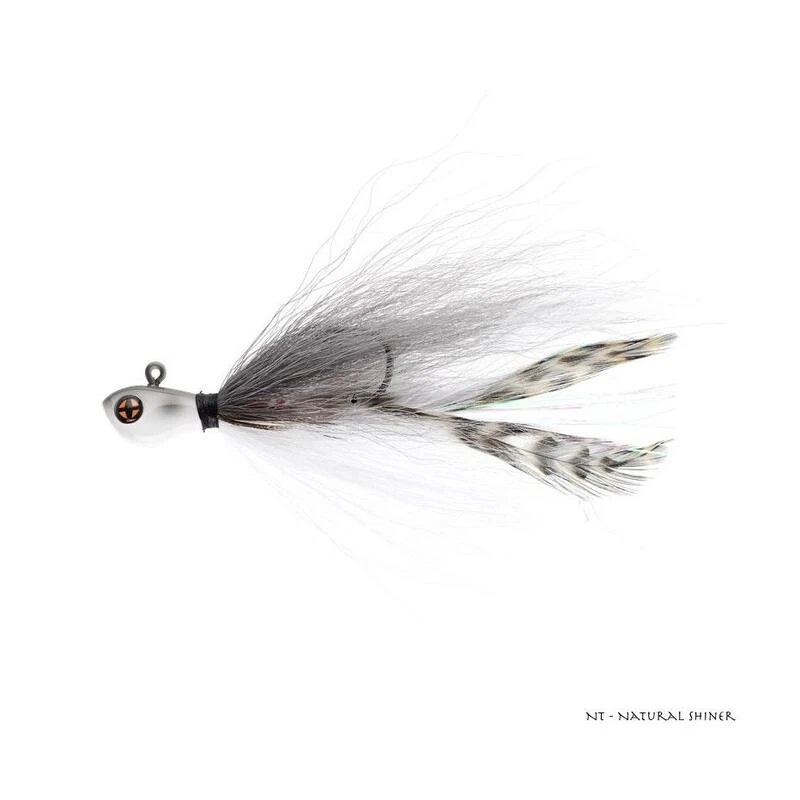 Leurre Sakura R Jig Bucktail 14g (NT - Natural Shiner) 3 Leurre Sakura R Jig Bucktail 14g (NT - Natural Shiner)