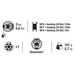 Moulinet Pêche à La Mouche HRK - R #6/7/8 14 Moulinet Pêche à La Mouche HRK - R #6/7/8 -Magasin De Matériel De Pêche moulinet peche a la mouche hrk r 678 5