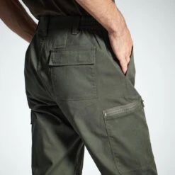 PANTALON CARGO RESISTANT STEPPE 300 VERT 14 PANTALON CARGO RESISTANT STEPPE 300 VERT -Magasin De Matériel De Pêche pantalon cargo resistant steppe 300 vert 4