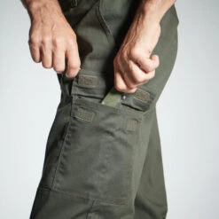 PANTALON CARGO RESISTANT STEPPE 300 VERT 17 PANTALON CARGO RESISTANT STEPPE 300 VERT -Magasin De Matériel De Pêche pantalon cargo resistant steppe 300 vert 7