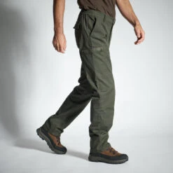 PANTALON CARGO RESISTANT STEPPE 300 VERT 18 PANTALON CARGO RESISTANT STEPPE 300 VERT -Magasin De Matériel De Pêche pantalon cargo resistant steppe 300 vert 8