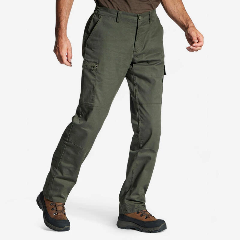 PANTALON CARGO RESISTANT STEPPE 300 VERT 2 PANTALON CARGO RESISTANT STEPPE 300 VERT