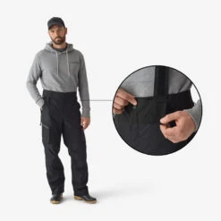 Pantalon De Pêche Imperméable Homme - FT 500 WPF Noir 13 Pantalon De Pêche Imperméable Homme - FT 500 WPF Noir -Magasin De Matériel De Pêche pantalon de peche impermeable homme ft 500 wpf noir 2
