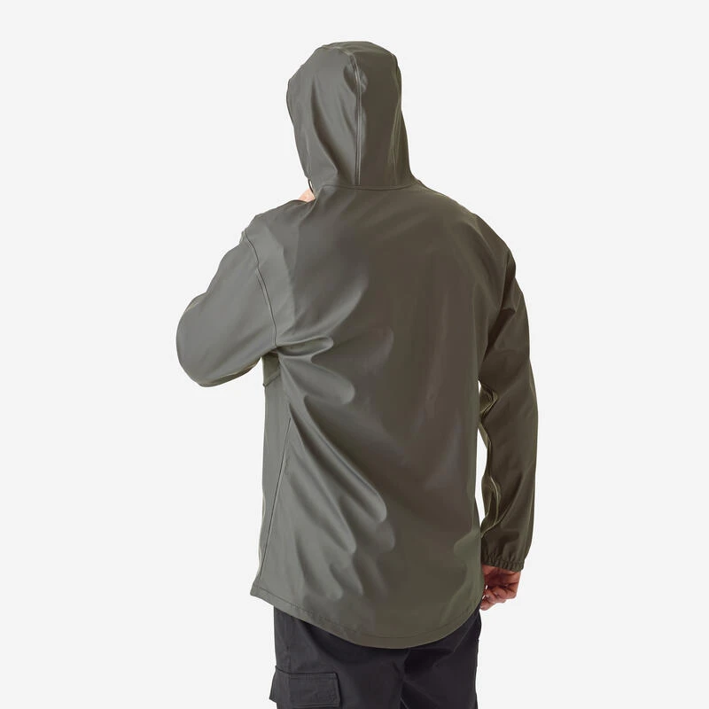 Poncho / Vareuse De Pêche Imperméable - FP 500 Kaki 4 Poncho / Vareuse De Pêche Imperméable - FP 500 Kaki – Image 2