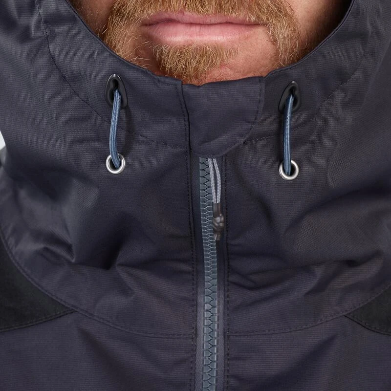 Veste De Pêche Imperméable 500 Grise 8 Veste De Pêche Imperméable 500 Grise – Image 6